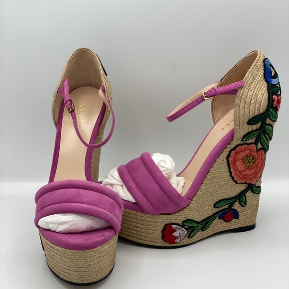 Gucci Shoes - Gucci Women's Espadrille Wedges